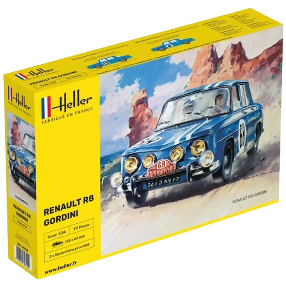 Renault R8 Gordini - Heller 80700 - 1/24