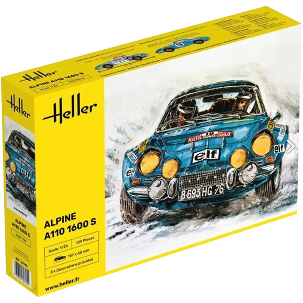 Alpine A110 (1600) - Heller 80745 - 1/24