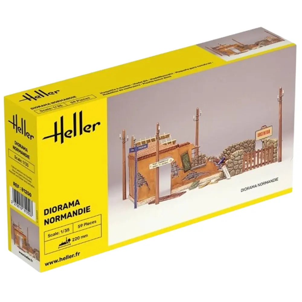 Diorama Normandie 1944 - Heller 81250 - 1/35