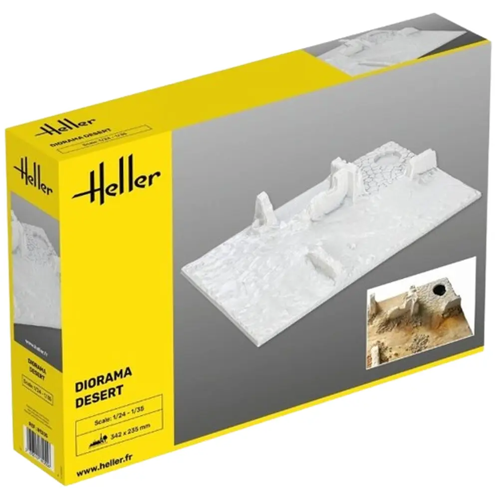 Socle Diorama Désert - Heller 81255 - 1/35