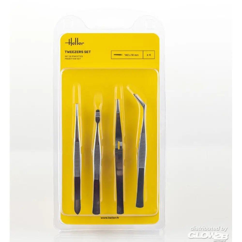 Set de pinces à épiler - HELLER 99023