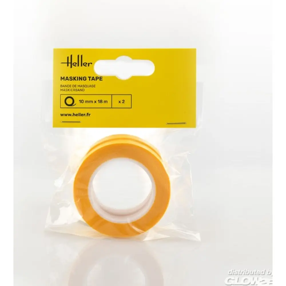 Ruban de masquage 10 mm x 18 m - HELLER 99013