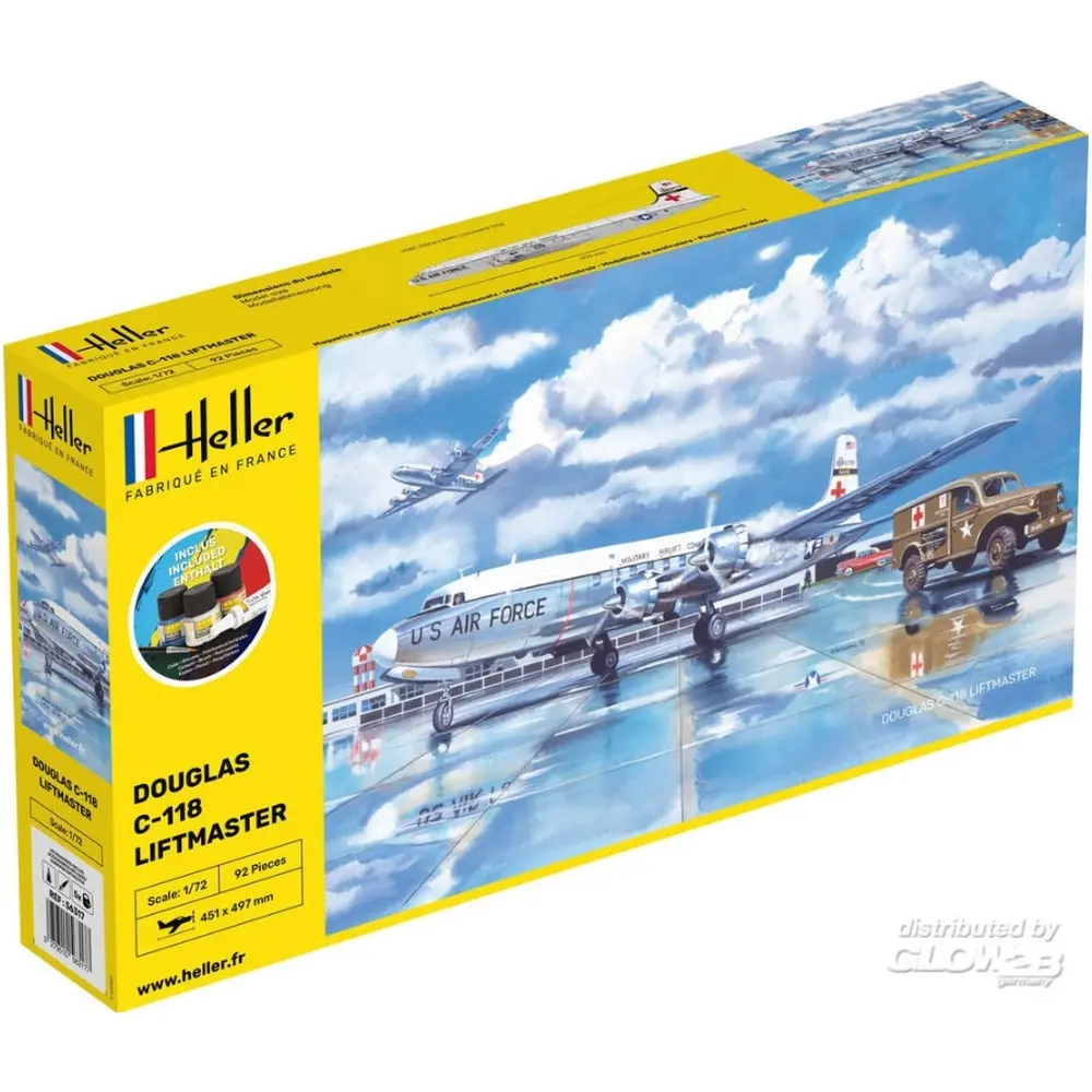 C-118 LIFTMASTER - HELLER 56317 - 1/72