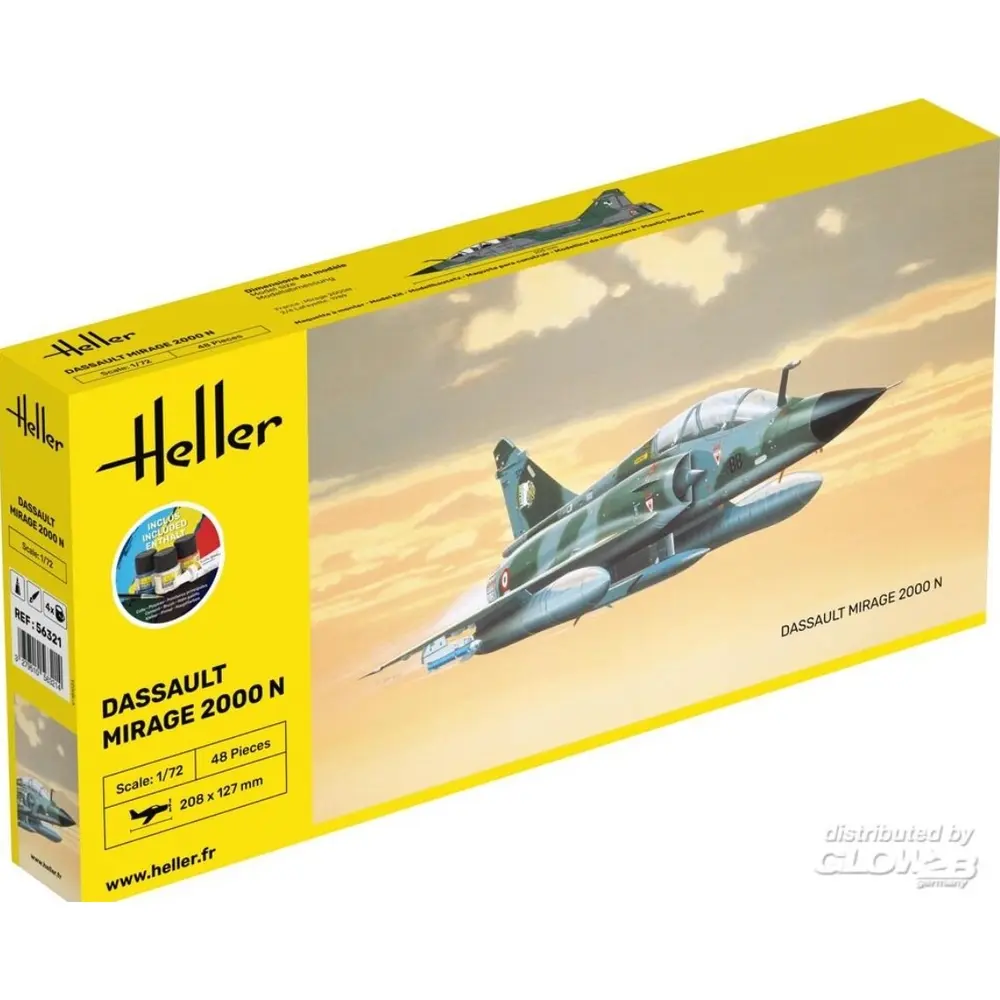 Mirage 2000  - HELLER 56321 - 1/72