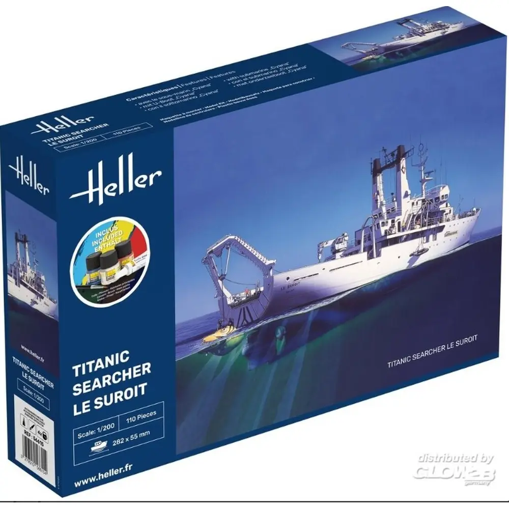 Titanic Searcher Le Suroit - HELLER 56615 - 1/200