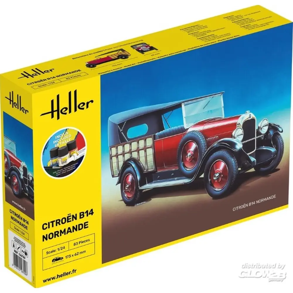Citroen B14 Normande - HELLER 56729 - 1/24