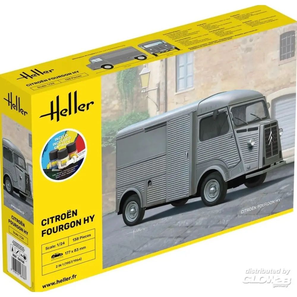 Citroen Fourgon Hy  - HELLER 56768 - 1/24
