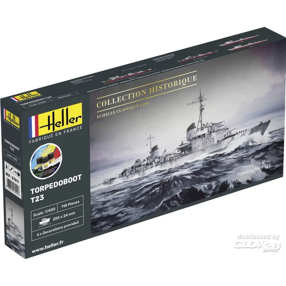 Torpedoboot T23  - Heller 57011 - 1/400