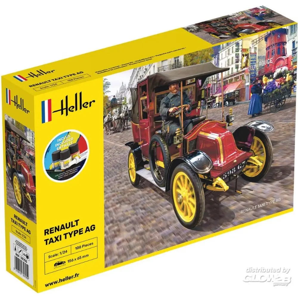 Renault Taxi Type AG - HELLER 35705 - 1/24