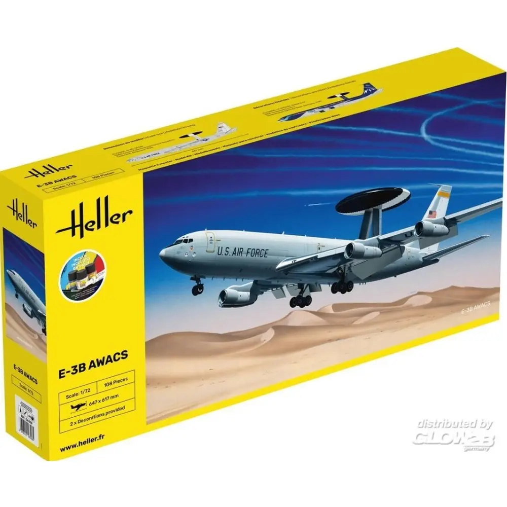 E-3B Awacs - HELLER 56308 - 1/72