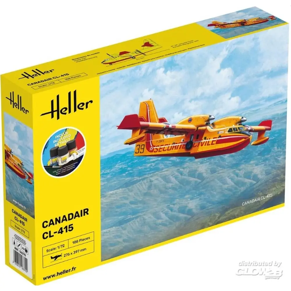 Canadair CL-415 - HELLER 56370 - 1/72
