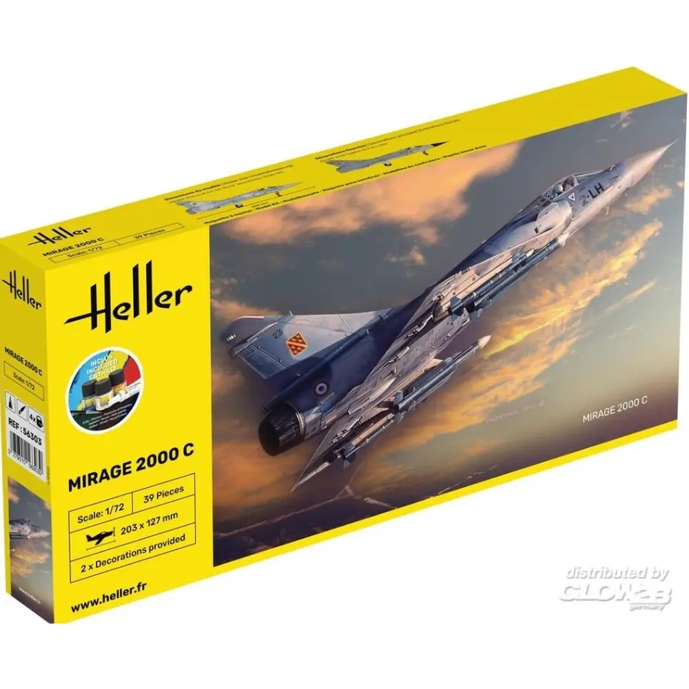 Mirage 2000 C - HELLER 56303 - 1/72