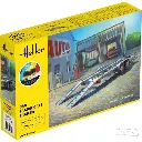 Remorque de transport de voitures - HELLER 56774 - 1/24
