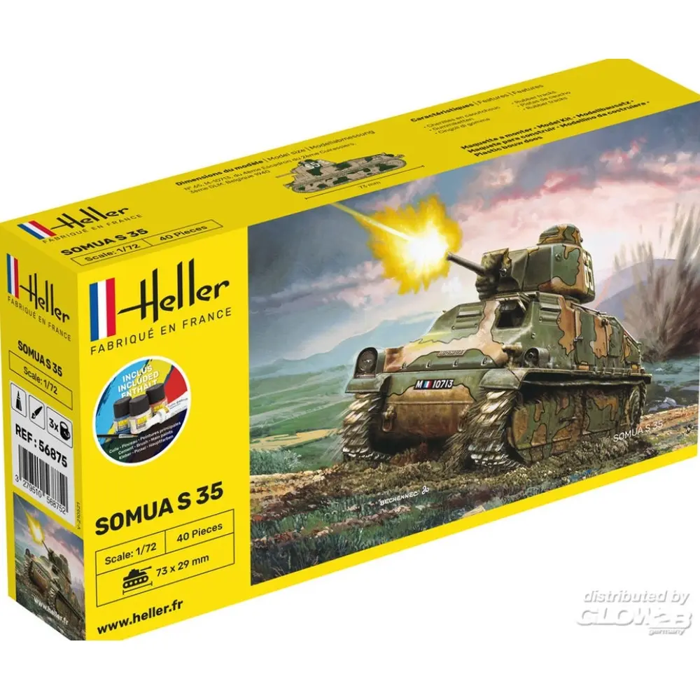 Somua S35  - HELLER 56875 - 1/72