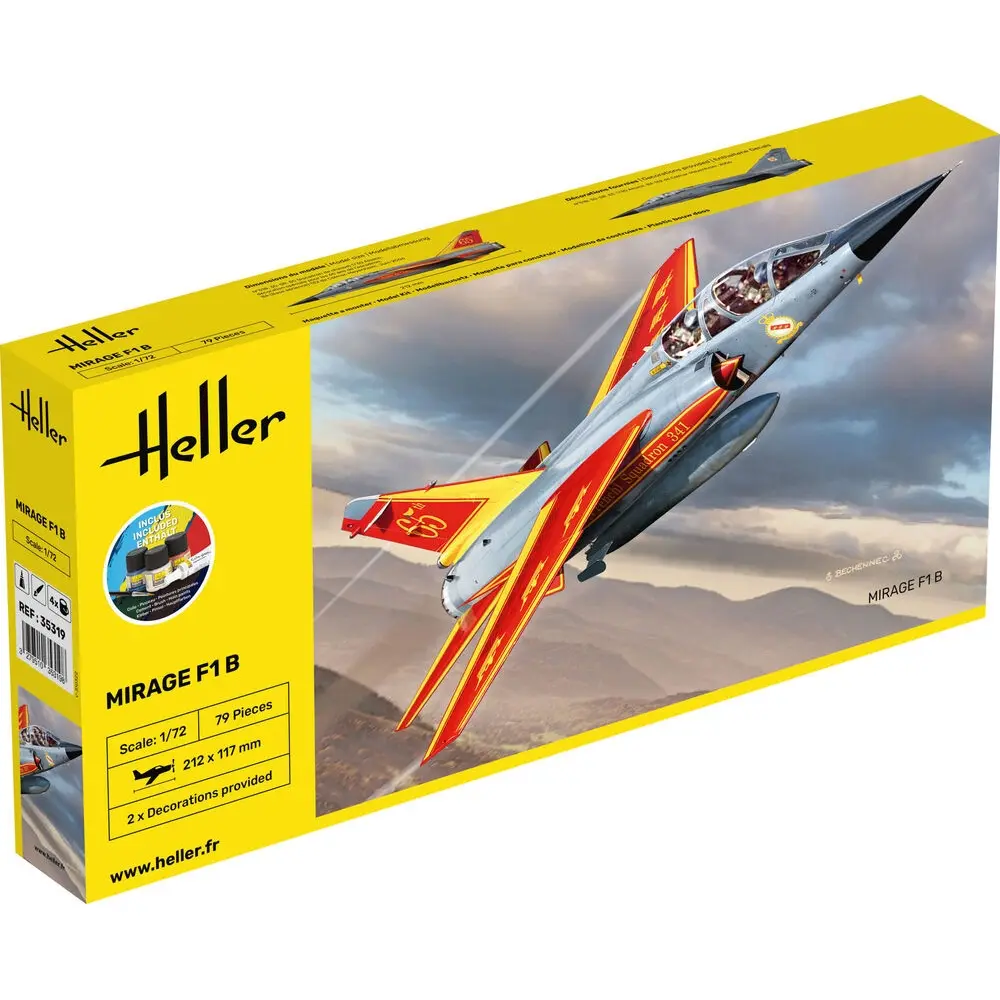 Starter Kit Mirage F1 - Heller 35319 - 1/72