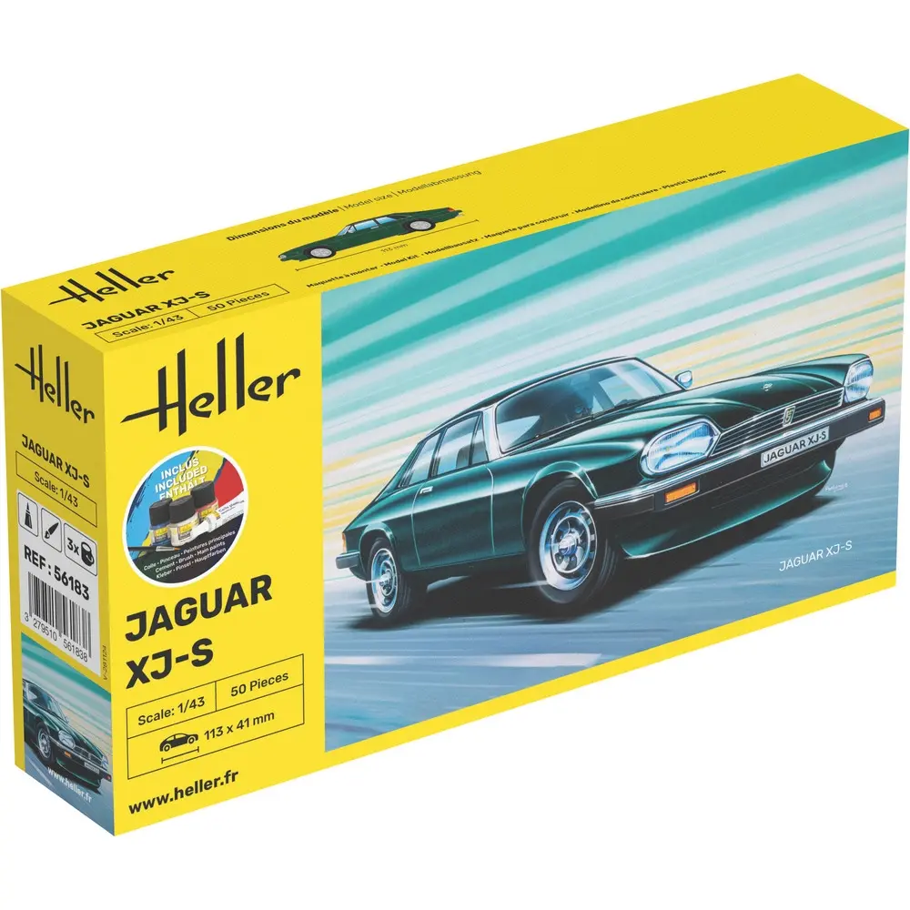 Starter Kit Jaguar XJS - Heller 56183 - 1/43