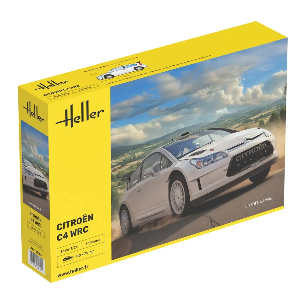 Citroën C4 WRC - Heller 80756 - 1/24