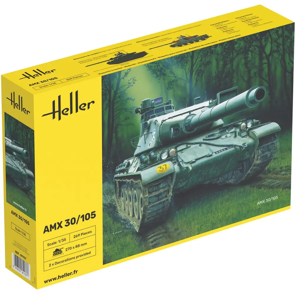 Char AMX 30/105 - Heller 81137 - 1/35