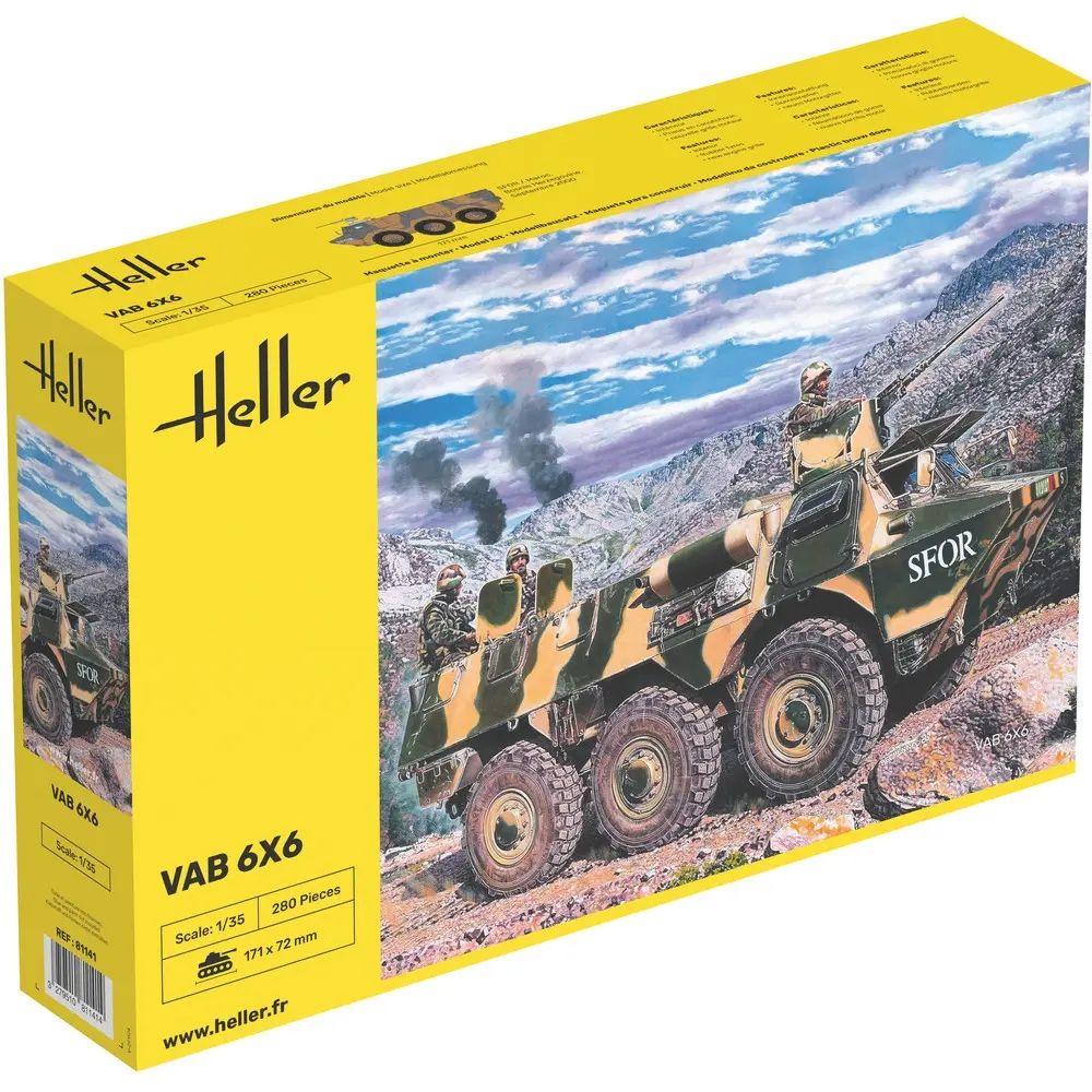 VAB 6x6 - Heller 81141 - 1/35