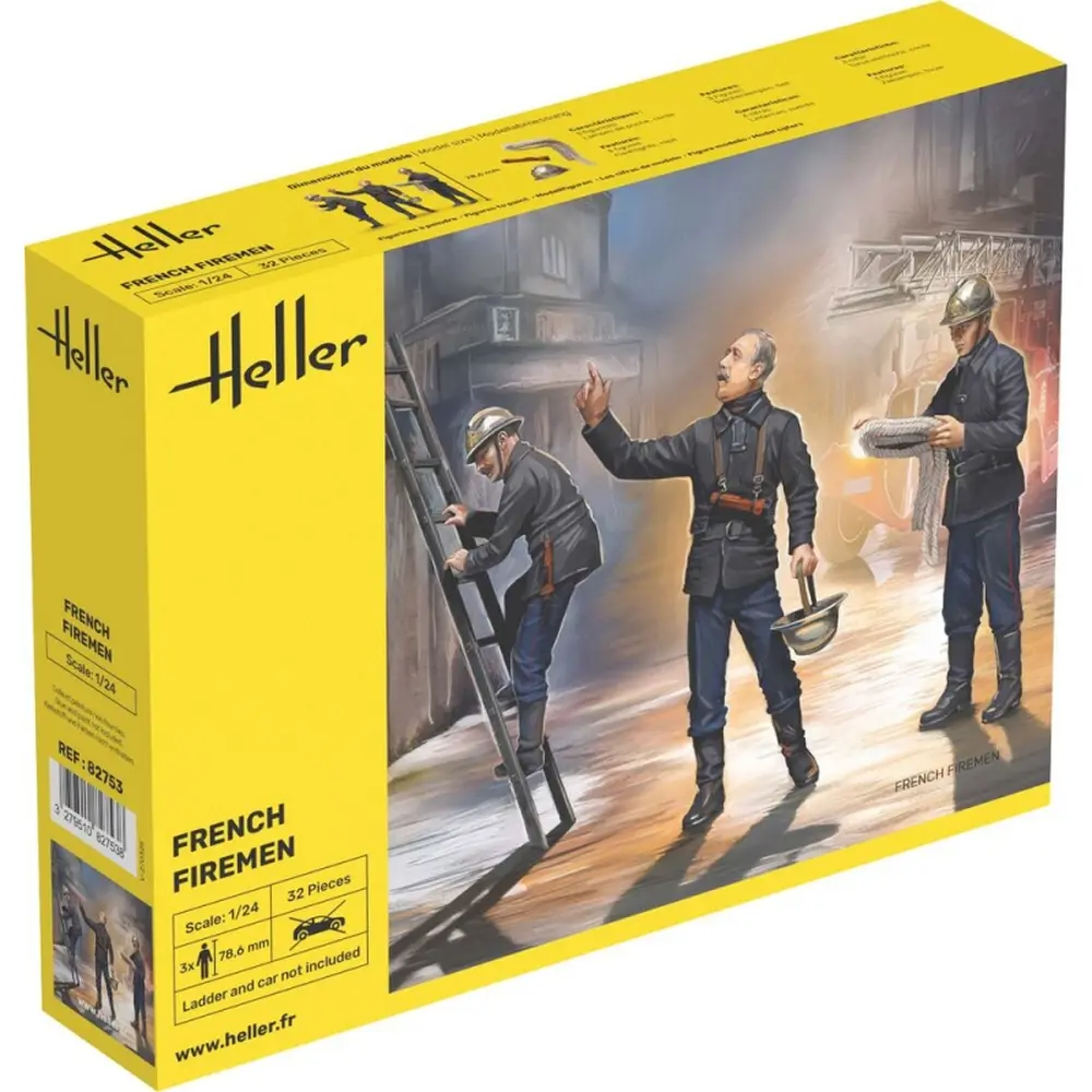 Pompiers - Heller 82753 - 1/24