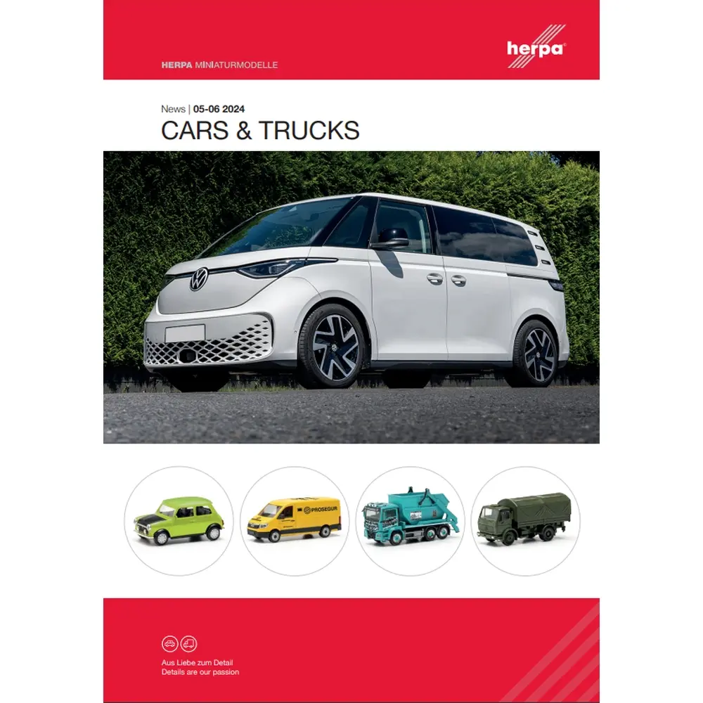 Dépliants nouveautés juin 2024 - Trucks/Cars & Wings - HERPA HE-DEP-2024 - 24 pages