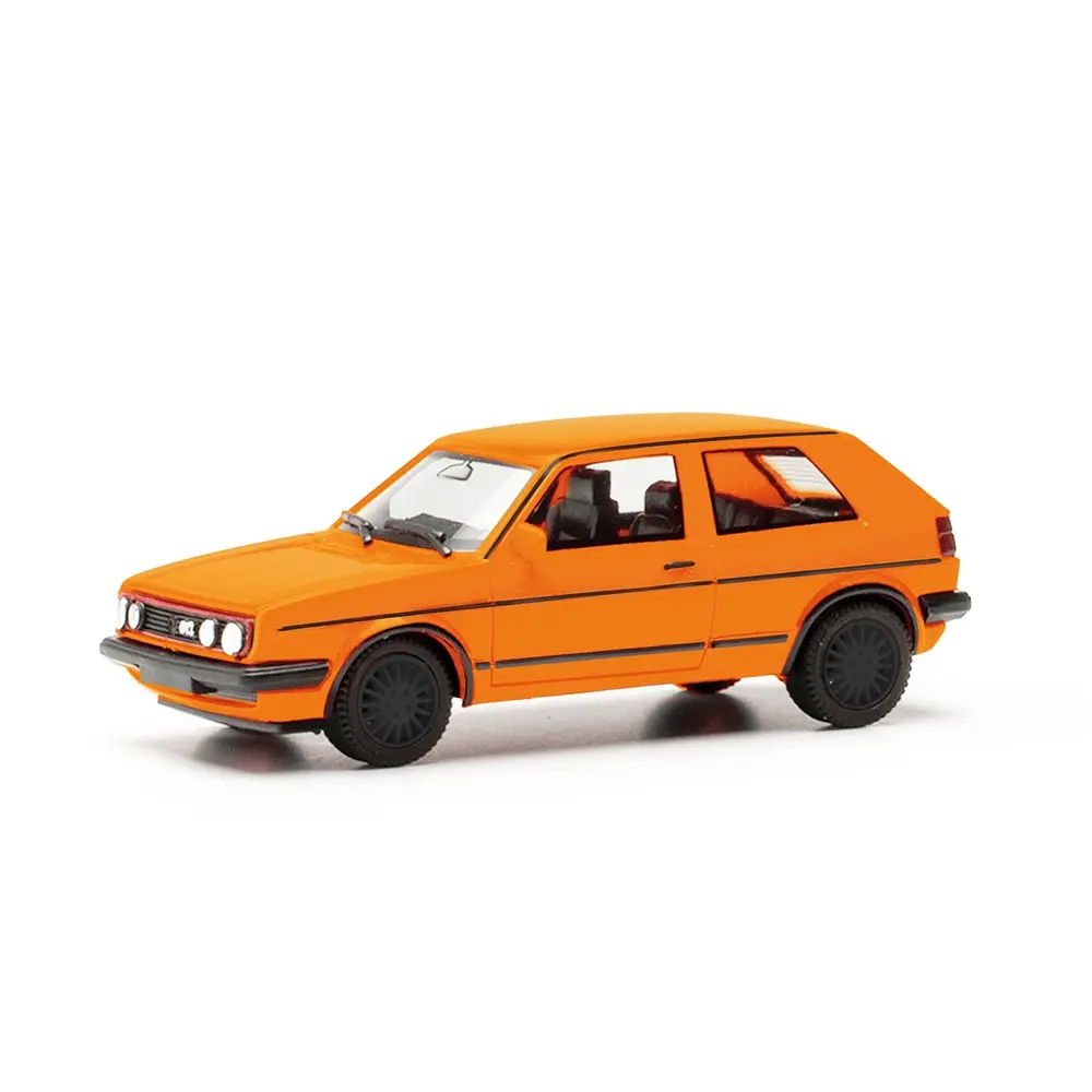 Volkswagen Golf II GTI - Orange - Herpa 420846-003 - HO 1/87
