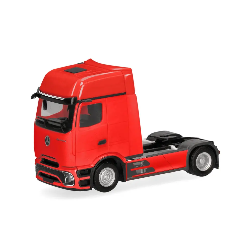 Camion Mercedes-Benz Actros - Rouge - Herpa 318372 - HO 1/87