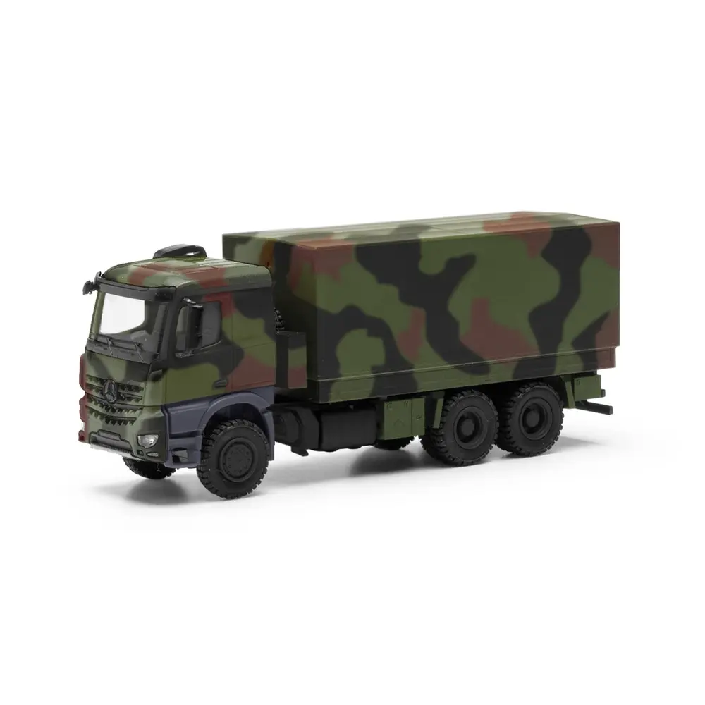 Camion Militaire Bâché 6x6 - Mercedes Benz Arocs - Herpa 746991-002 - HO 1/87