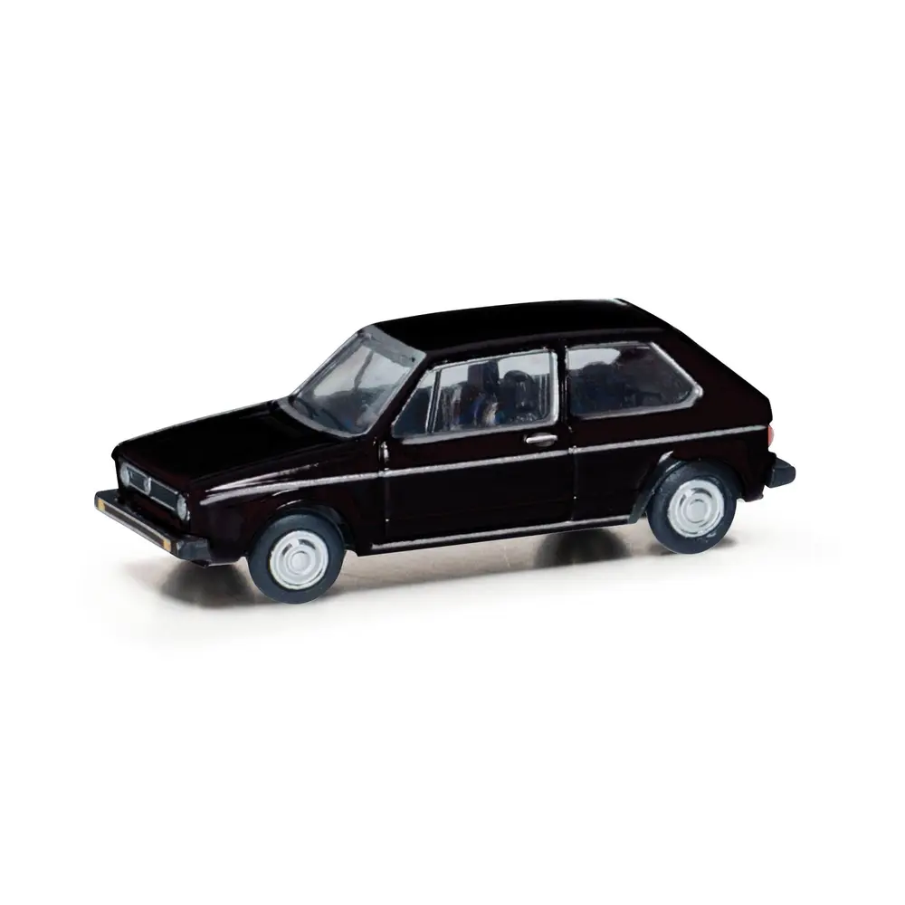 Volkswagen Golf I - Noir - Herpa 066600-003 - TT 1/120