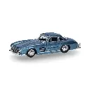 Mercedes Benz 300 SL coupé, bleu métallisé, 1954 - Herpa 430975-002 - HO 1/87