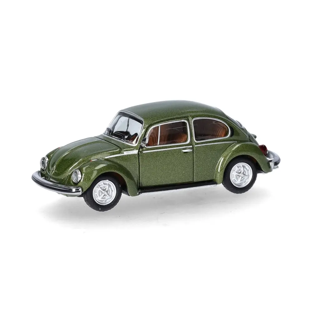 Volkswagen (VW) Coccinelle 1303, vert métallisé - Herpa 430982-002 - HO 1/87