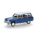 Citroën Ami 6 Break bleu gentiane - Herpa 038959-002 - HO 1/87