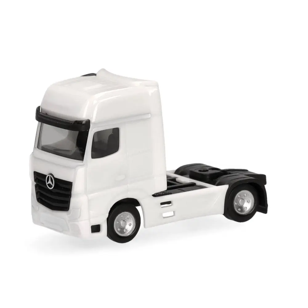 Set de 2 Tracteurs Mercedes-Benz Actros Gigaspace - Herpa HE086066 - 1/160 N