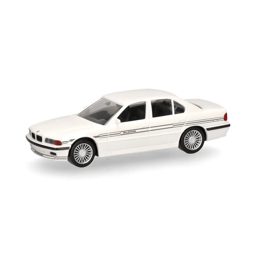 BMW Alpina E38 - Blanc - Herpa 421201 - 1/87