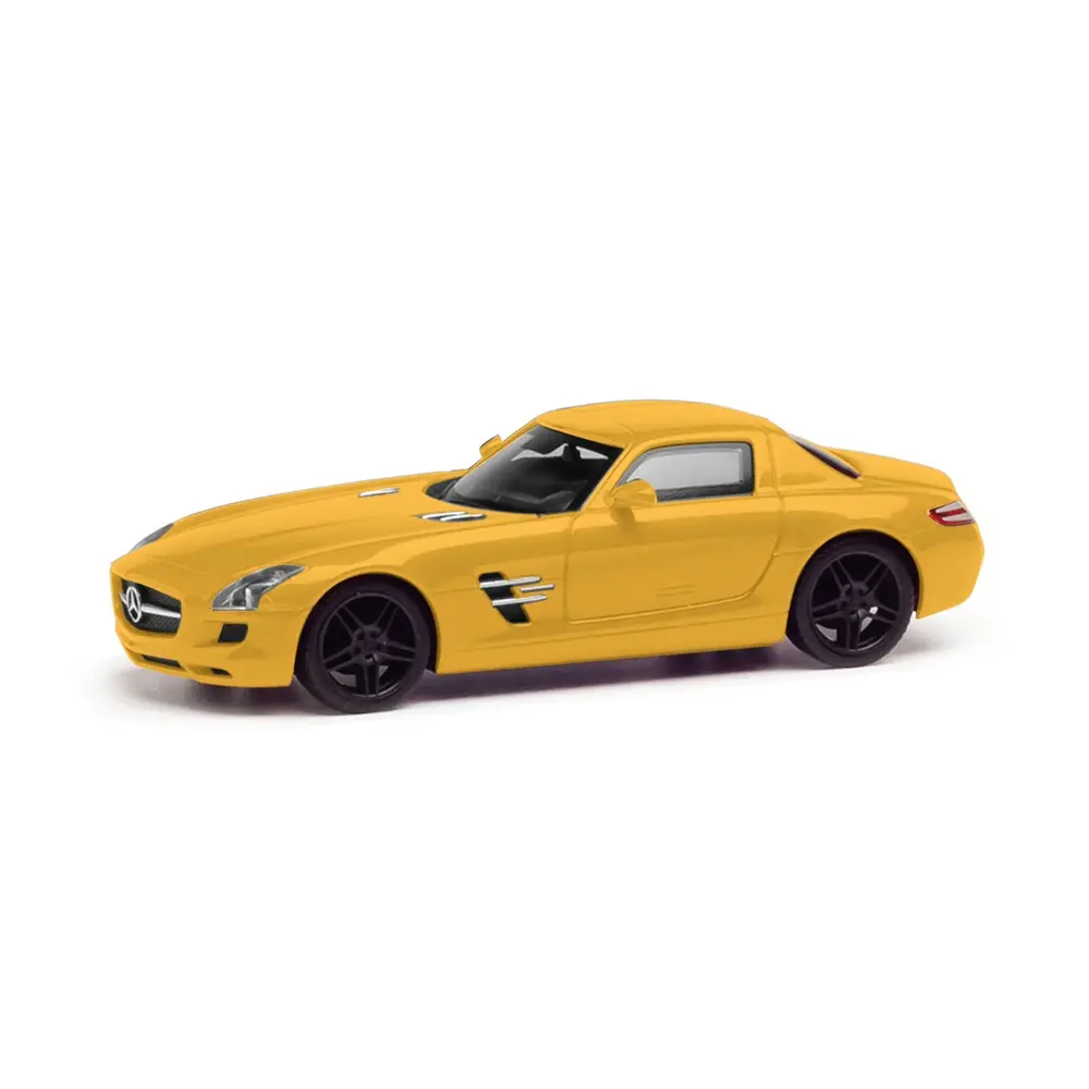 Mercedes-Benz SLS AMG - Jaune - Herpa 430784-003 - 1/87