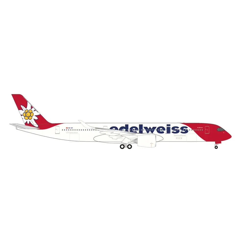 Airbus A350-900 Edelweiss Air "Piz Bernina" - Herpa 538190 - 1/500