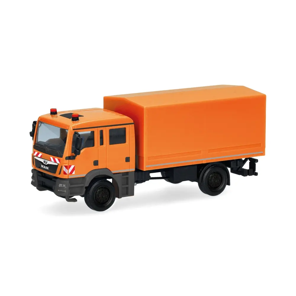 Camion MAN TGM - Orange - Herpa 319300 - 1/87