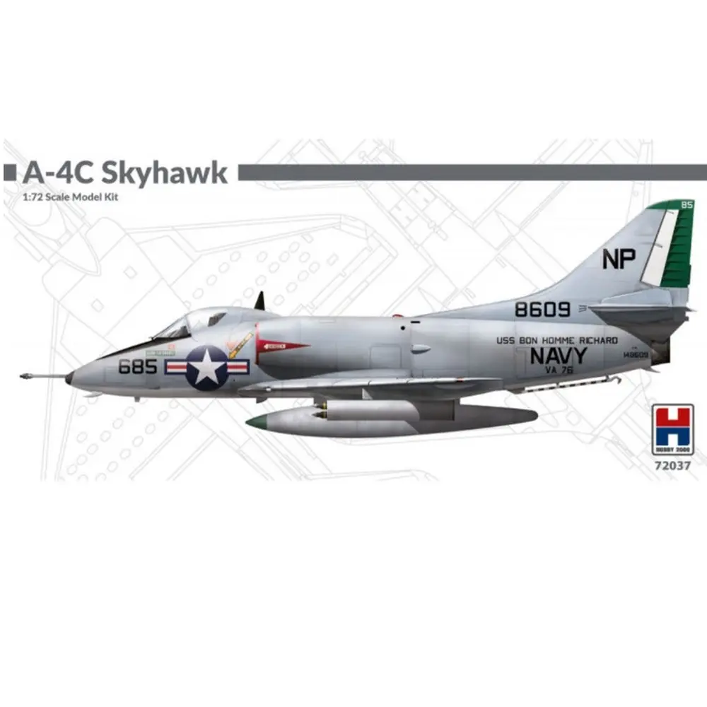 Avion Douglas A-4C Skyhawk - Hobby Boss 72037 - 1/72