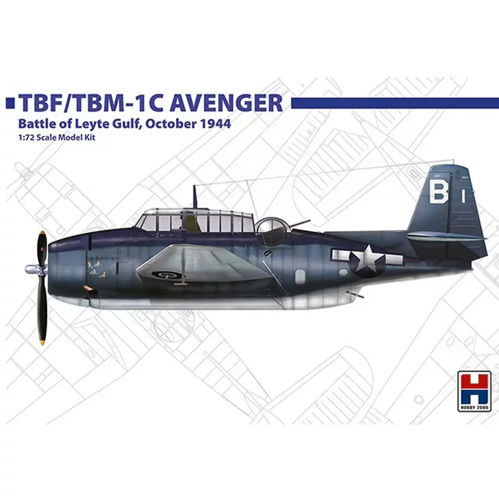 Grumman TBF/TBM-1C Avenger - Hobby 2000 72010 - 1/72