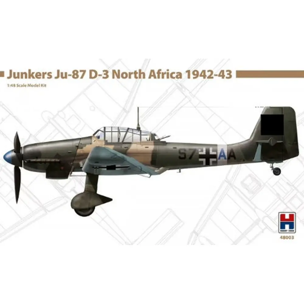 Junkers Ju-87D-3 - Hobby 2000 48003 - 1/48