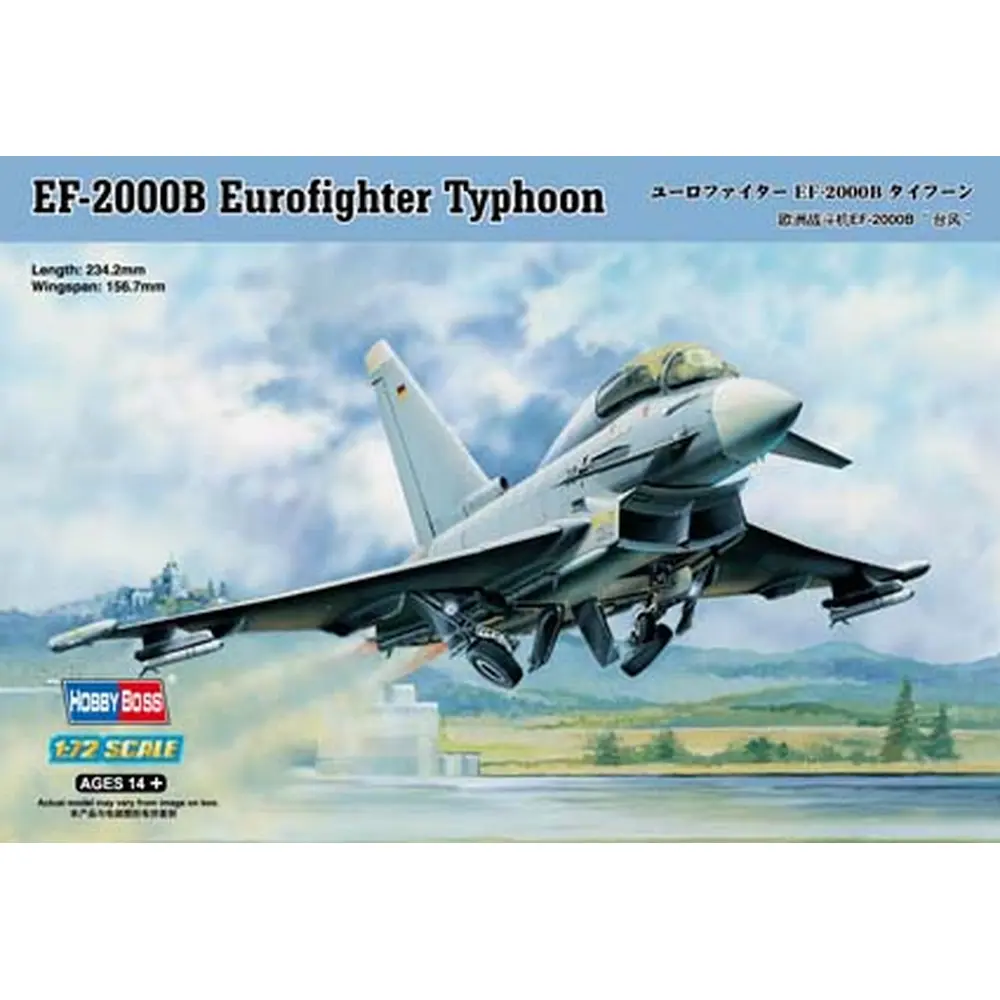 EF-2000B Eurofighter Typhoon - Hobby Boss 80265 - 1/72