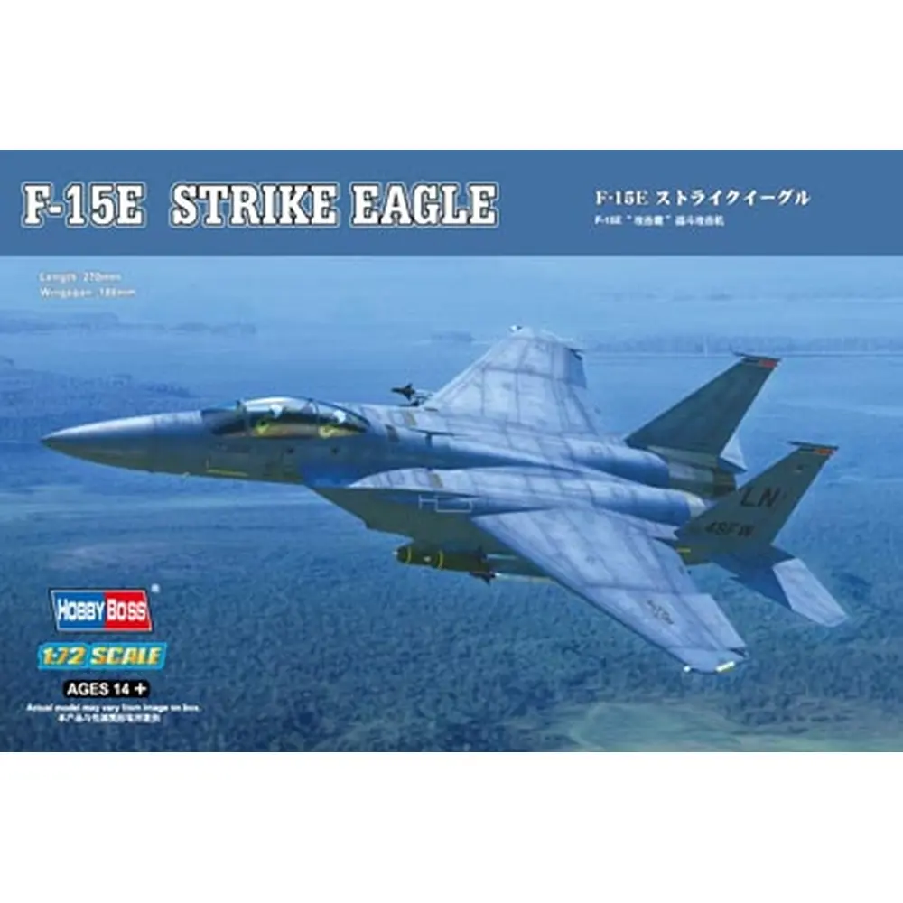 Avion de chasse F-15E - Strike Eagle US Air Force - Hobby Boss 80271 - 1/72