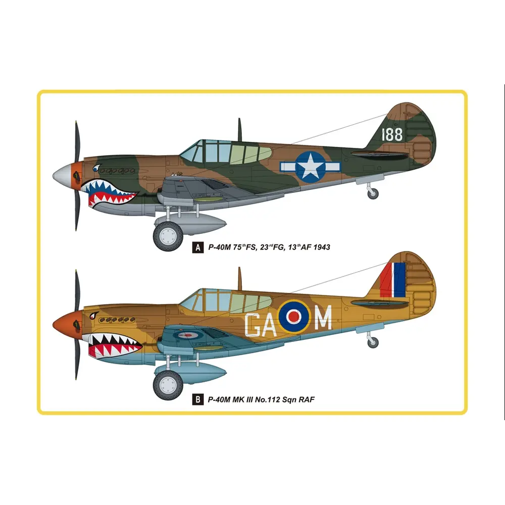P-40M Kitty Faucon - Hobby Boss 85801 - 1/48