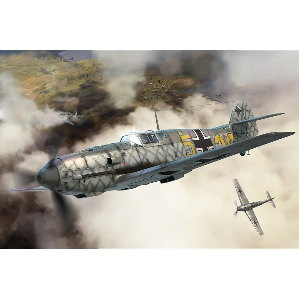 Avion Messerschmitt Bf109E-3 - Hobby Boss 81791 - 1/48