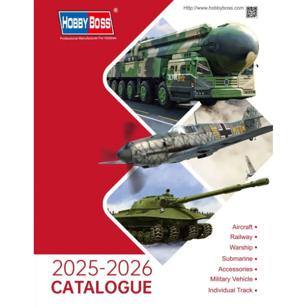 Catalogue HOBBY BOSS 2025 2026 - CAT.HOBBYBOSS2526 - 75 pages - Anglais