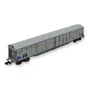 Wagon à parois coulissantes - HobbyTrains 23443 - N : 1/160 - SNCF - EP. IV/V