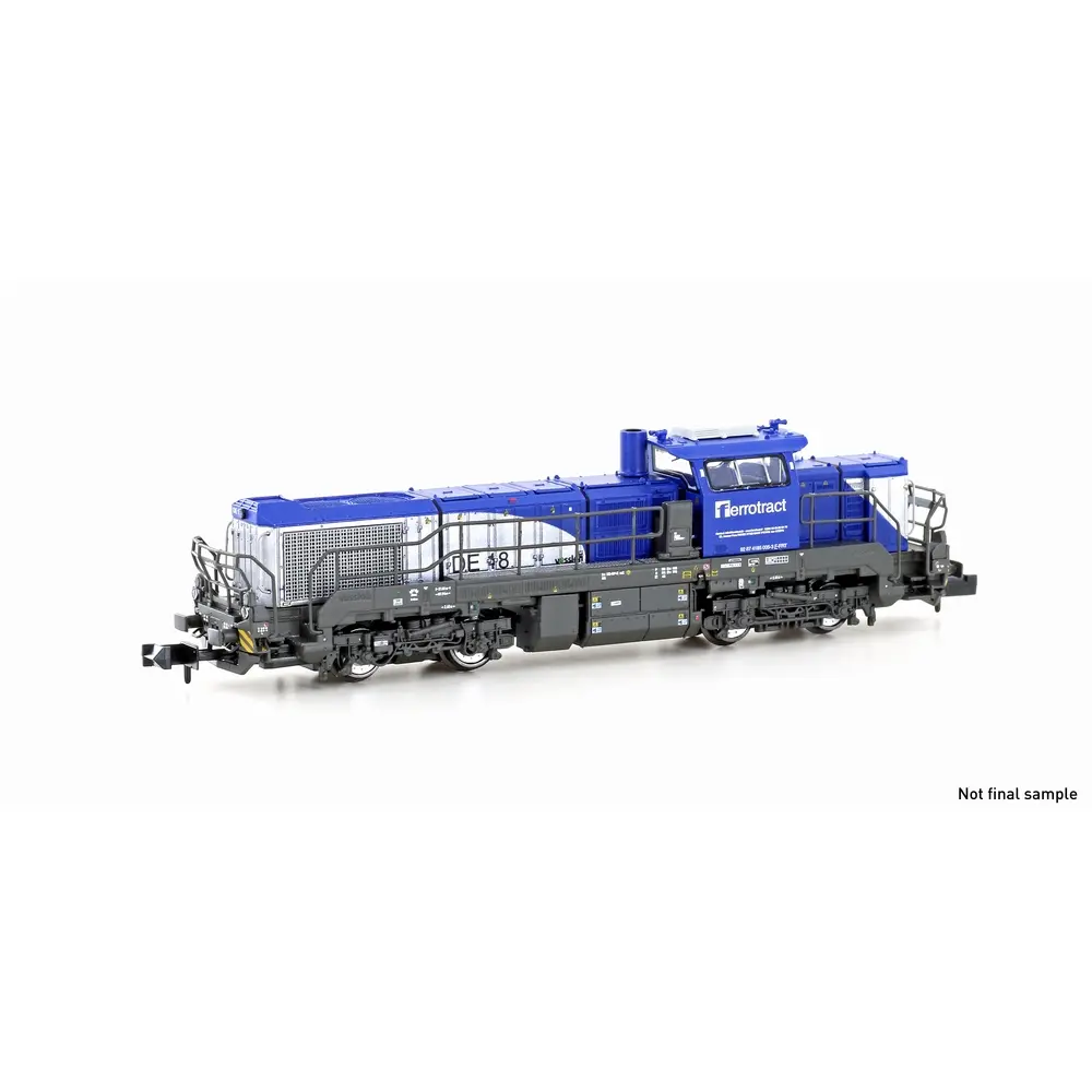 Locomotive diesel DE18 Vossloh Ferrotract 005-3 - Hobbytrains H32107 - N 1/160 - SNCF - Ep VI - Analogique - 2R