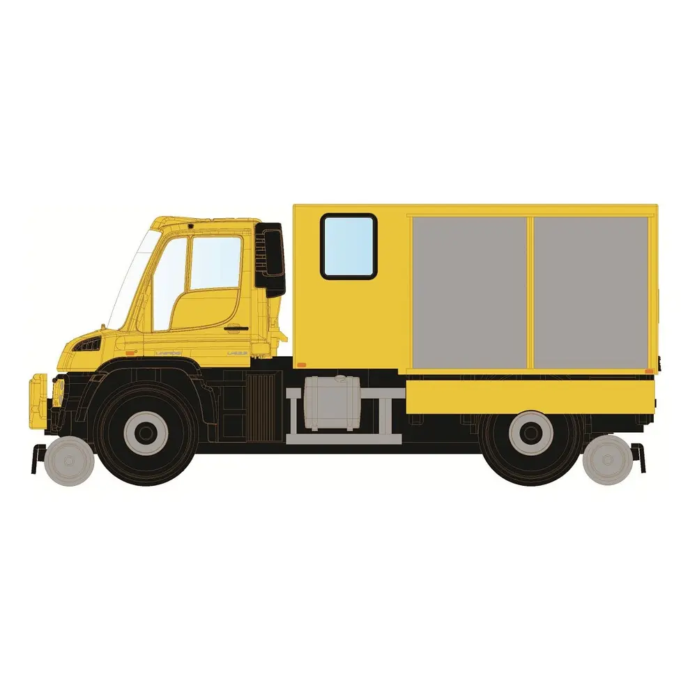 Unimog U423 bidirectionnel - Hobbytrain H32301 - N 1/160 - Ep VI - 2R