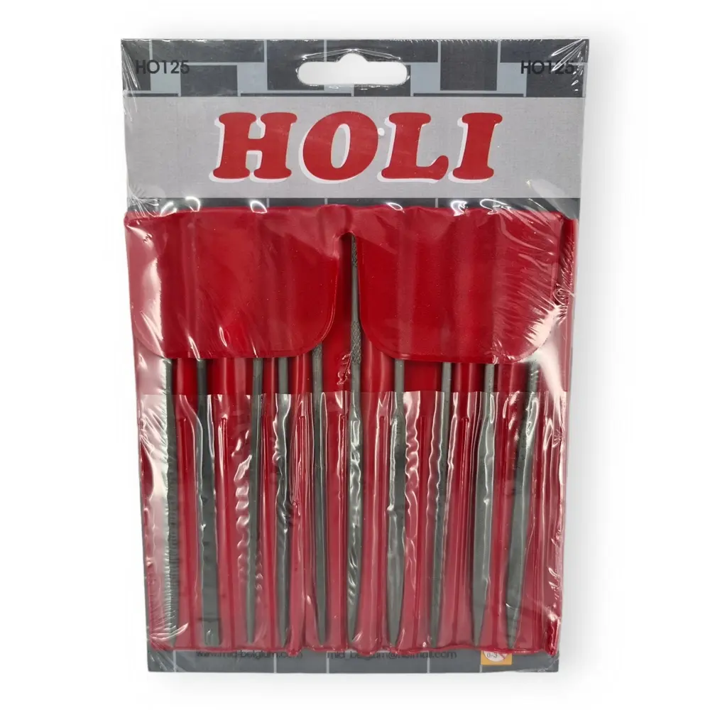 10 limes à aiguilles fines - HOLI 125