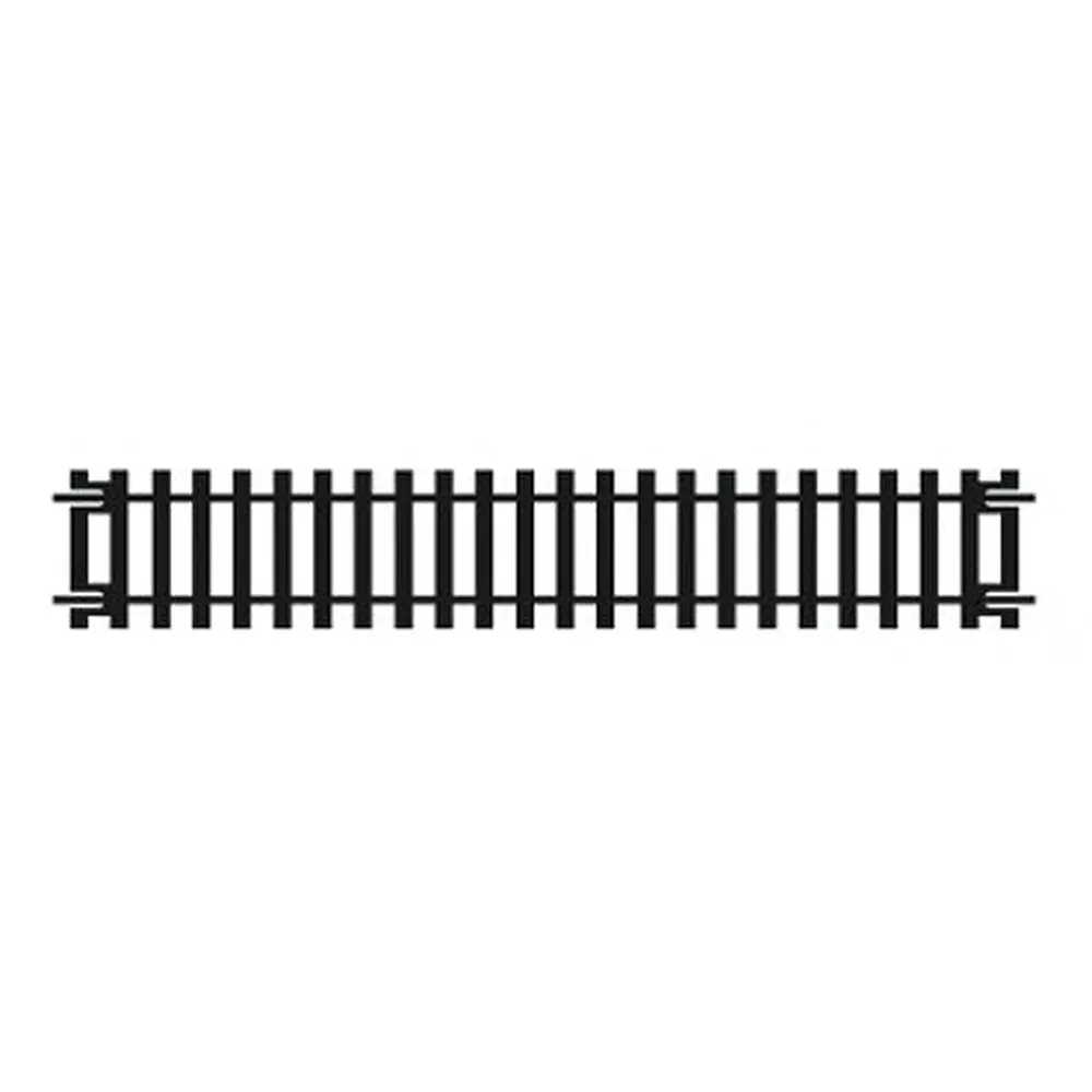 Rail Droit - 168mm - Code 100 - Hornby 600 - HO 1/87